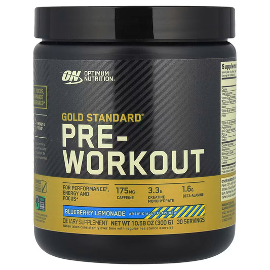 Gold Standard Pre-Workout – Blueberry Lemonade